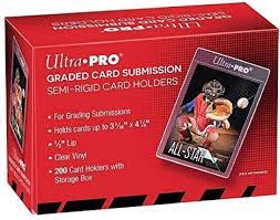 200 Ultra Pro Graded Card Submission Semi Rigid 1/2