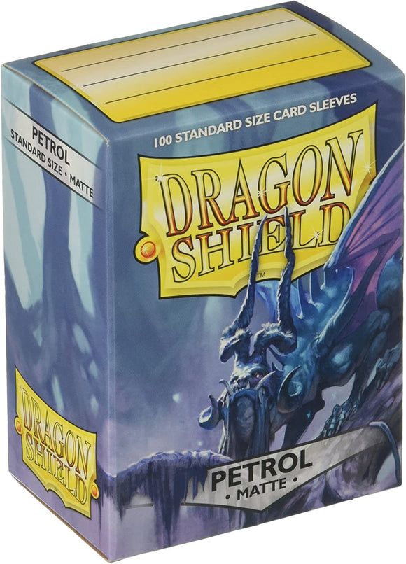 Dragon Shield Petrol Matte 100 Protective Sleeves