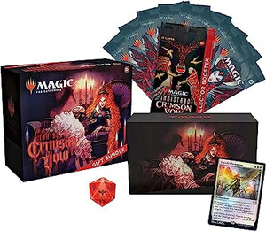 Magic The Gathering Innistrad: Crimson Vow Gift Bundle | 8 Set Boosters | 1 Collector Booster | Accessories