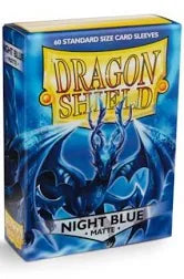 Dragon Shield Matte Sleeves - Night Blue (60-Pack)