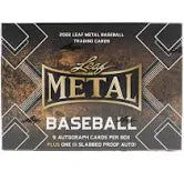 2022 Leaf Metal Baseball Hobby Jumbo Box