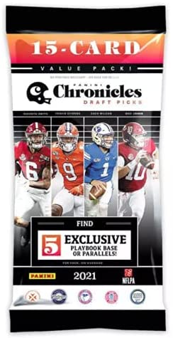 2021 Panini NFL Chronicles Draft Picks Football cello pack