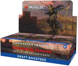 Magic The Gathering Commander Legends: Battle for Baldur’s Gate Draft Booster Box