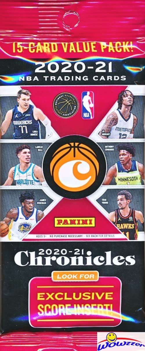 2020-21 Panini CHRONICLES Basketball  CELLO Pack