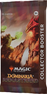 Magic The Gathering: Dominaria Remastered Collector Booster | 15 Magic Cards