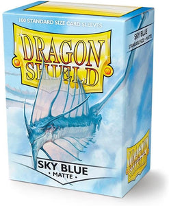 Dragon Shield Sky Blue Matte 100 Protective Sleeves