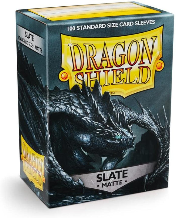 Dragon Shield Slate Matte 100 Protective Sleeves