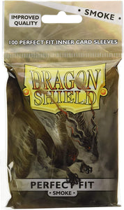 Dragon Shield Perfect Fit Smoke Inner Sleeves Standard Size 100 Pack –  Baseball Cards & Memorabilia