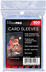 Ultra-Pro Card Sleeves (100 Sleeves)